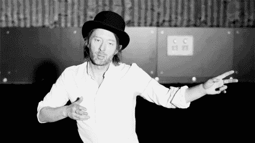 Thom Yorke existential freak out