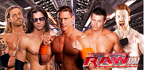 wwe raw superstars 2010. WWE RAW: Monday July 5th 2010