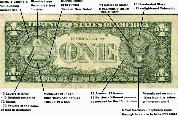 1 dollar bill secrets. us 1 dollar bill illuminati.