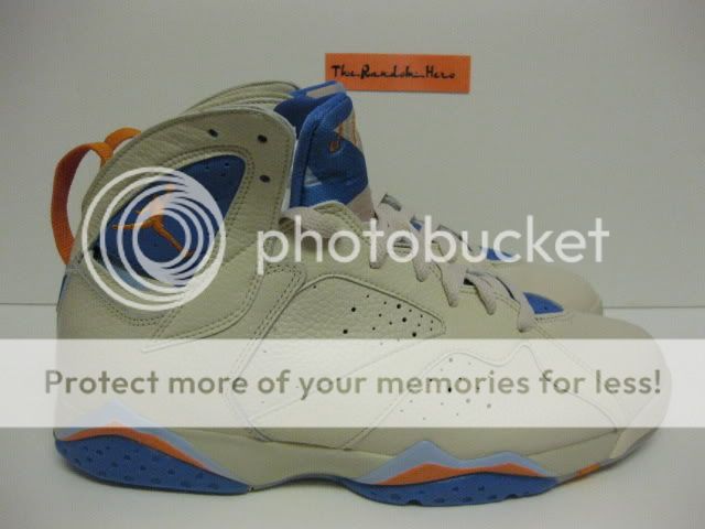 304775 281] NIKE AIR JORDAN 7 RETRO Blue sz 10.5  